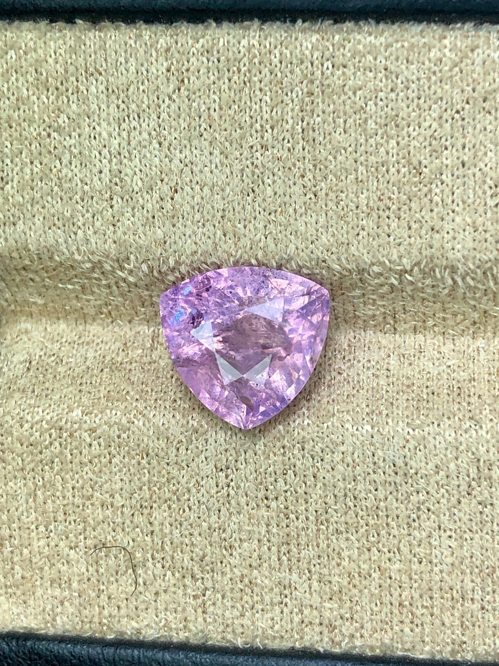 3.45 Carats Amazing Natural Pink Sapphire - 9X9X6 mm: 3.45 Carats Amazing Natural Pink Sapphire - 9X9X6 mmShipping Rate: $15.00 .shipping rates are determined by Parcel weight and destination.Combined shipping: We offer combine shipping on multiple items