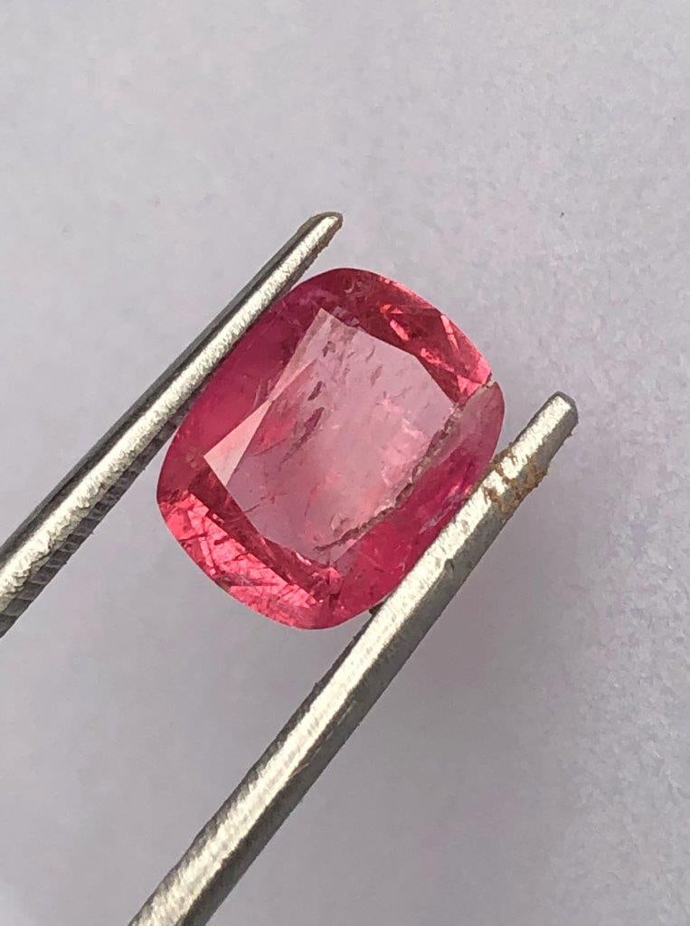 1.75 crts Natural Afghan Rubelite Tourmaline: 1.75 crts Natural Afghan Rubelite Tourmaline - 9X7X4 mmShipping Rate: $15.00 .shipping rates are determined by Parcel weight and destination.Combined shipping: We offer combine shipping on multiple it