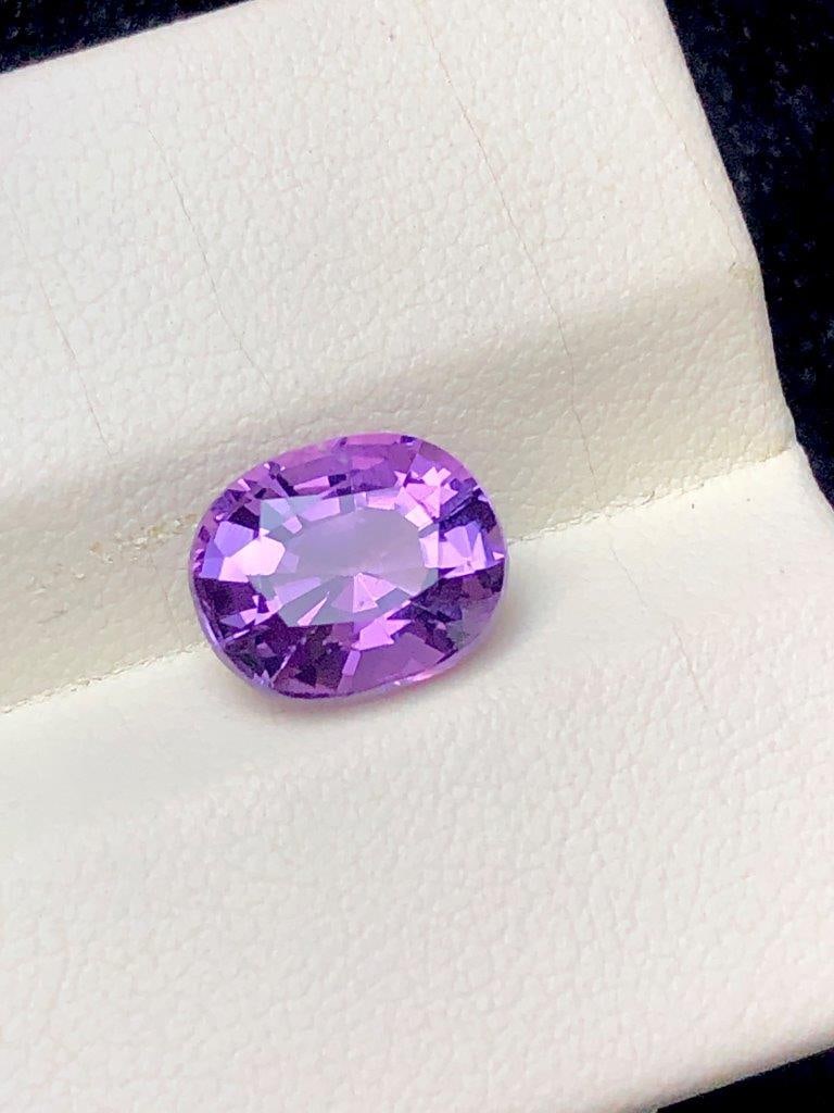 3.70 Cts AAA Quality Natural Amethyst Stone Purple Healing Crystal Loose Gemstone 11X9X7 mm: Beautiful 3.70 carats AAA quality natural Amethyst gemstone featuring a rich purple color, excellent clarity, and attractive brilliance. Measuring 11x9x7 mm, this finely cut loose crystal is perfect f