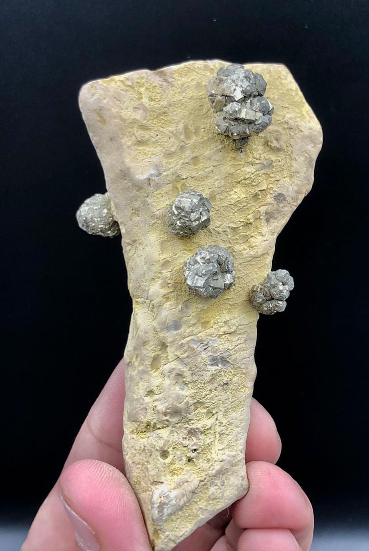 Pyrite Crytsals On Matrix Mineral Specimen (1 of 4)