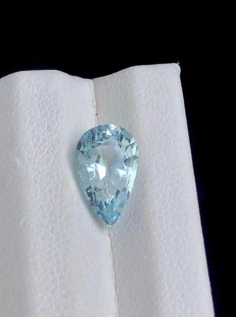 1.80 cts Genuine Aquamarine Loose Stone ? Perfect for Bespoke Jewelry Designs - 10X6.5X6 mm: 1.80 cts Genuine Aquamarine Loose Stone ? Perfect for Bespoke Jewelry Designs - 10X6.5X6 mmShipping Rate: 23$ WorldWideshipping rates are determined by Parcel weight and destination.Combined shipping: