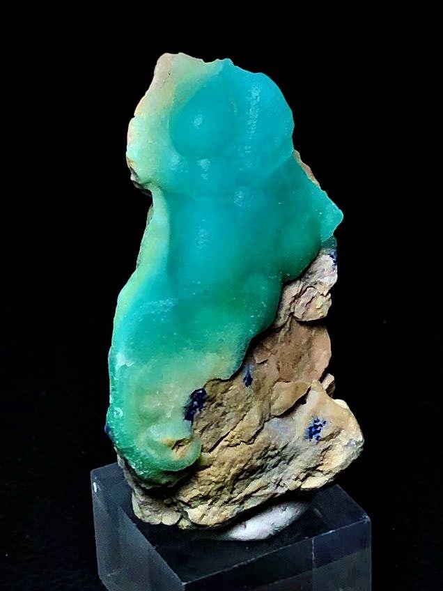 Hemimorphite Azurite On Matrix - 80 Grams (1 of 4)