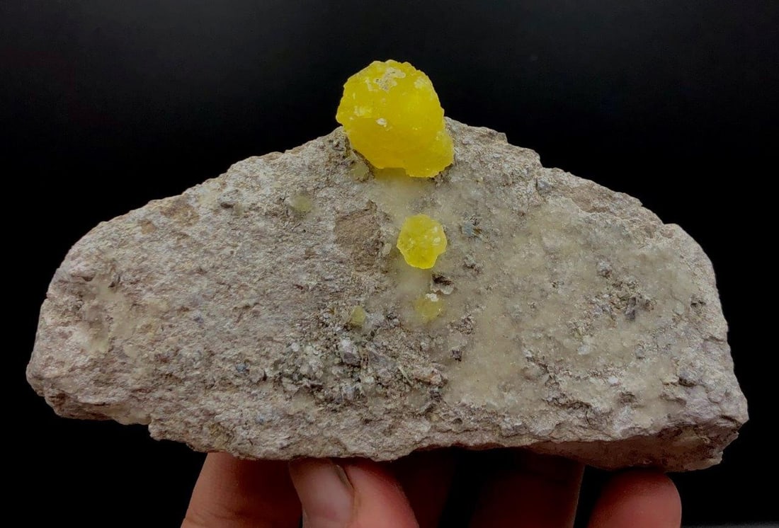 Brucite Crystals Against Solid Matrix - 232.65 G (1 of 3)