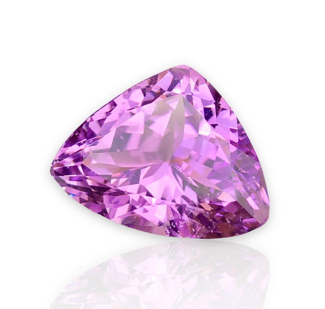 62 Carats Top Quality Intense Pink Kunzite Gemtone - 28X23X16 mm (1 of 3)