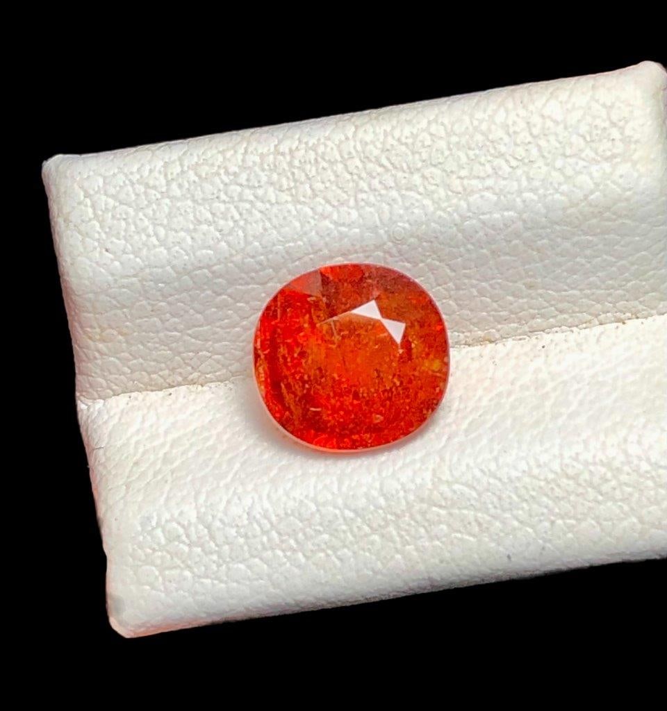 4 Carats African Spessartite Garnet - 10X9X5 mm: 4 Carats African Spessartite Garnet - 10X9X5 mmShipping Rate: FREE SHIPPINGshipping rates are FREE WORLDWIDECombined shipping: We offer combine shipping on multiple items purchased to reduce shipping 