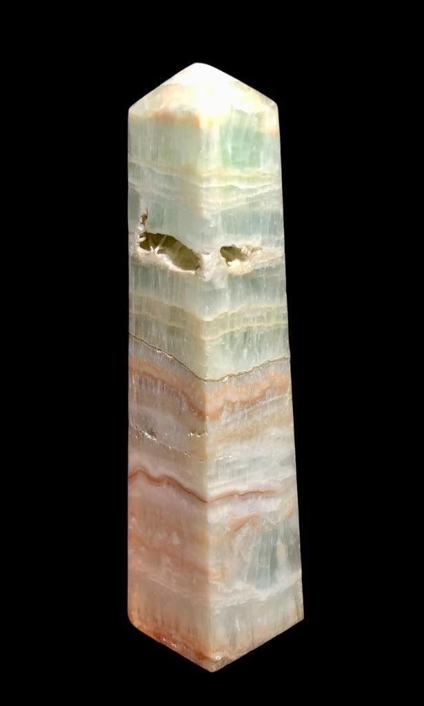 Carrabian Calcite Tower - 5X1X1 INCH: Carrabian Calcite Tower - 5X1X1 INCHShipping Rate: $36.00 .shipping rates are determined by Parcel weight and destination.Combined shipping: We offer combine shipping on multiple items purchased to
