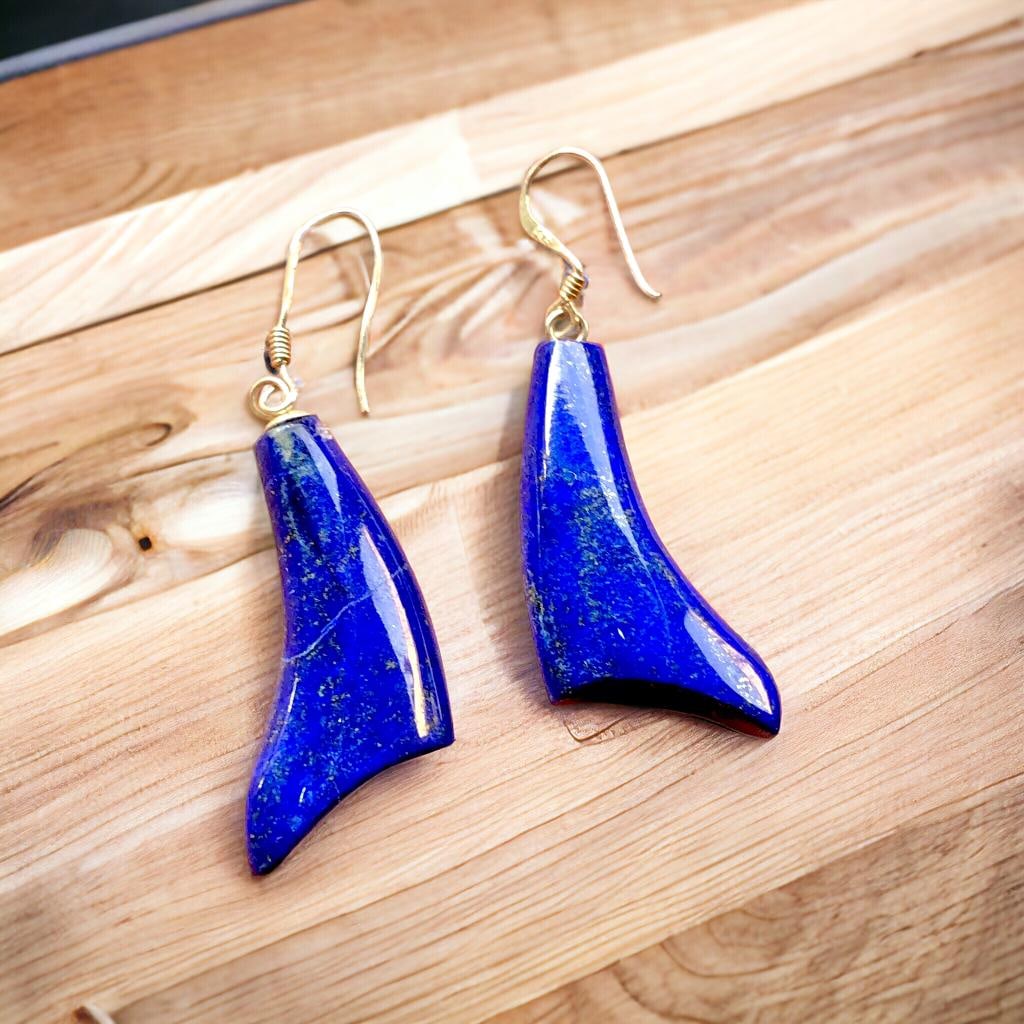 AAA Quality Lapis Earrings Handmade: AAA Quality Lapis Earrings HandmadeShipping Rate: $26.00 .shipping rates are determined by Parcel weight and destination.Combined shipping: We offer combine shipping on multiple items purchased to
