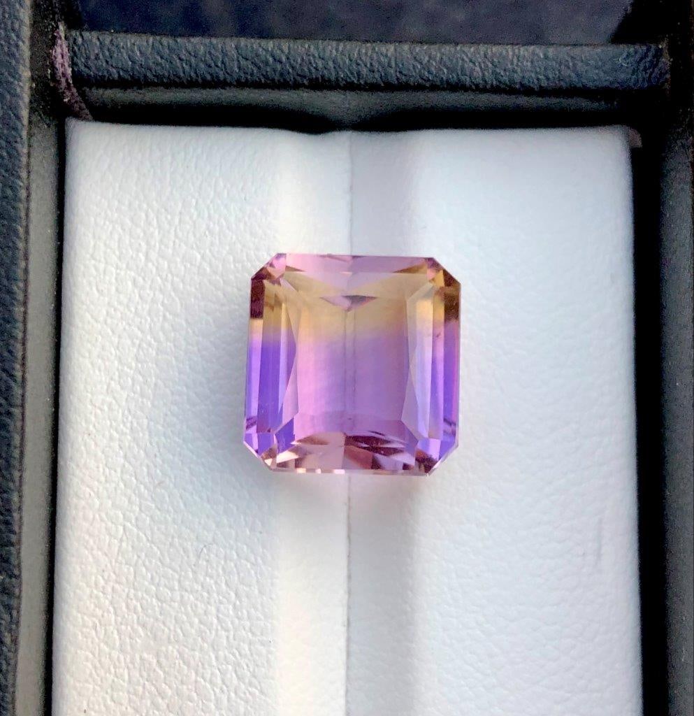 8.70 Carats Lovely Ametrine - 12.5X12X8 mm: 8.70 Carats Lovely Ametrine - 12.5X12X8 mmShipping Rate: $15.00 .shipping rates are determined by Parcel weight and destination.Combined shipping: We offer combine shipping on multiple items purchased