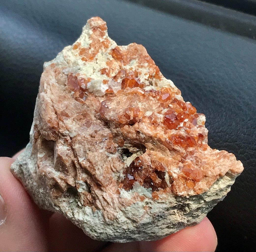 73 GRAMS Spessartite Garnet Mineral SPECIMEN 52X38X27 mm: 73 GRAMS Spessartite Garnet Mineral SPECIMEN 52X38X27 mmShipping Rate: 23$ shipping rates are determined by Parcel weight and destination.Combined shipping: We offer combine shipping on multiple items
