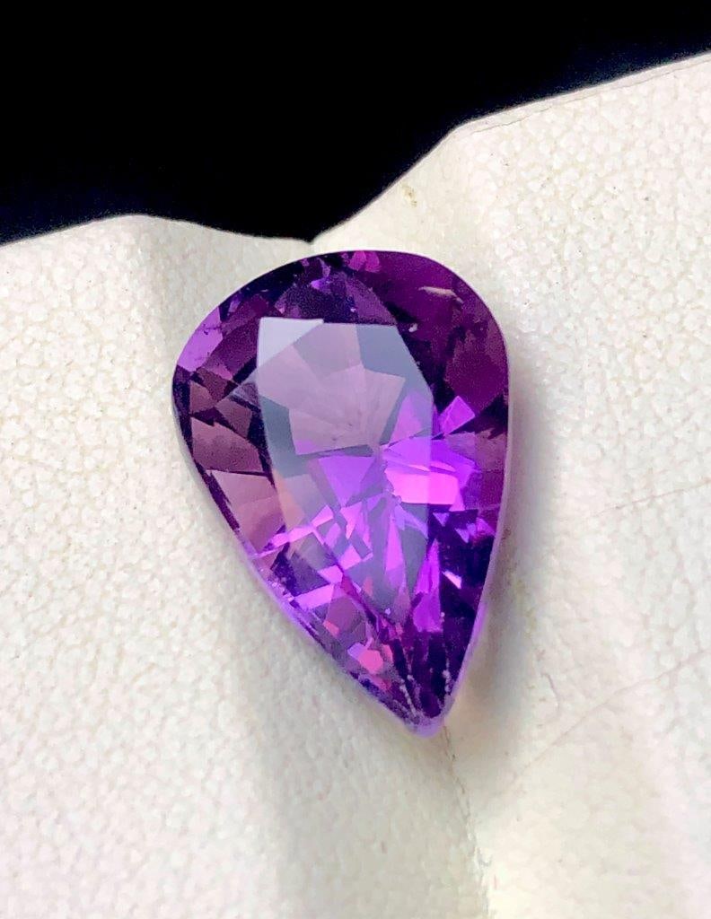 6.55 Cts Deep Purple Natural Amethyst loose gemstone - 14X11X9 mm: 6.55 Cts Deep Purple Natural Amethyst loose gemstone - 14X11X9 mm. Shipping: