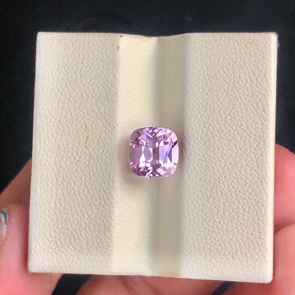 Premium Natural Afghan Kunzite Soft Baby Pink Gemstone 4.10 Carats - 9X9X8 mm: Premium Natural Afghan Kunzite Soft Baby Pink Gemstone 4.10 Carats - 9X9X8 mmShipping: