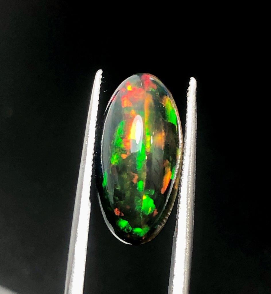 3.60 Carats Genuine Black Fire Opal Loose Gemstone for Custom Jewelry - 16X8X6 mm: 3.60 Carats Genuine Black Fire Opal Loose Gemstone for Custom Jewelry - 16X8X6 mmShipping Rate: 23$ WorldWideshipping rates are determined by Parcel weight and destination.Combined shipping: We offer 