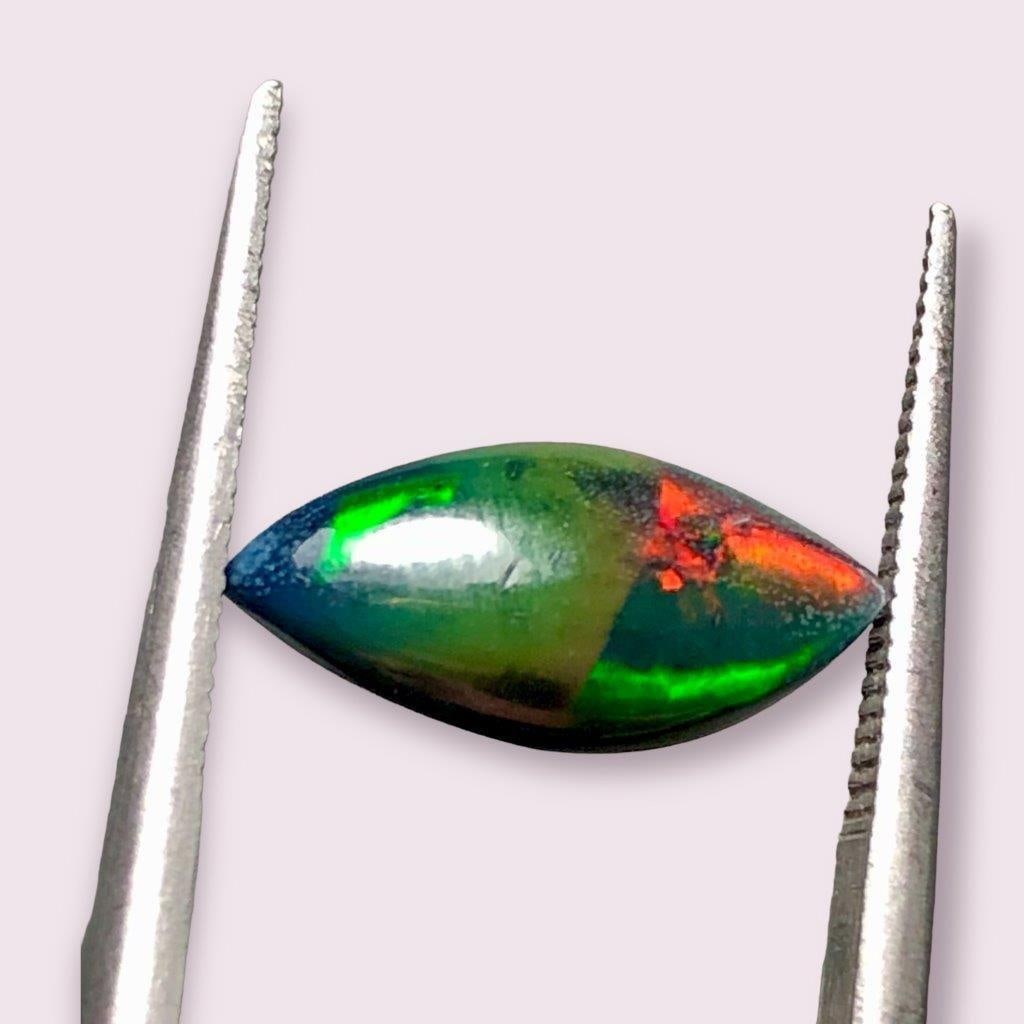 1.65 Carats Fire Opal - 13X6X4 mm: 1.65 Carats Fire Opal - 13X6X4 mmShipping Rate: $15.00 .shipping rates are determined by Parcel weight and destination.Combined shipping: We offer combine shipping on multiple items purchased to reduc