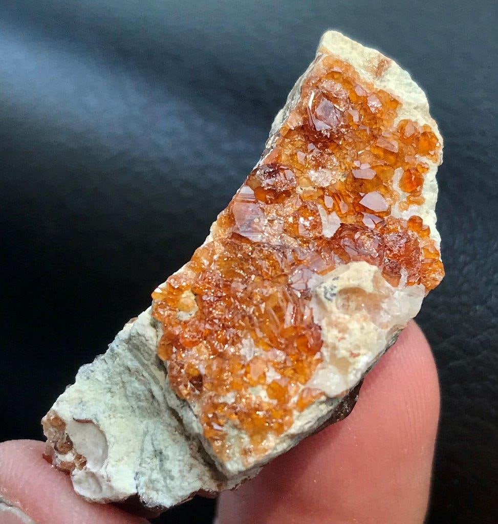 15.75 GRAMS Spessartite Garnet Mineral SPECIMEN 38X17X15 mm: 15.75 GRAMS Spessartite Garnet Mineral SPECIMEN 38X17X15 mmShipping Rate: 23$ shipping rates are determined by Parcel weight and destination.Combined shipping: We offer combine shipping on multiple it