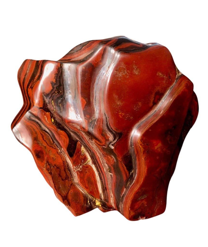 50.90 Kg Unusual Shape High Quality Natural Tiger Eye Standing Tumble ? Large Polished Decorative (1 of 8)
