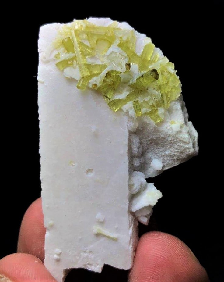 AAA Quality Tourmaline Cluster On Feldspar - 23.4 Grams (1 of 3)