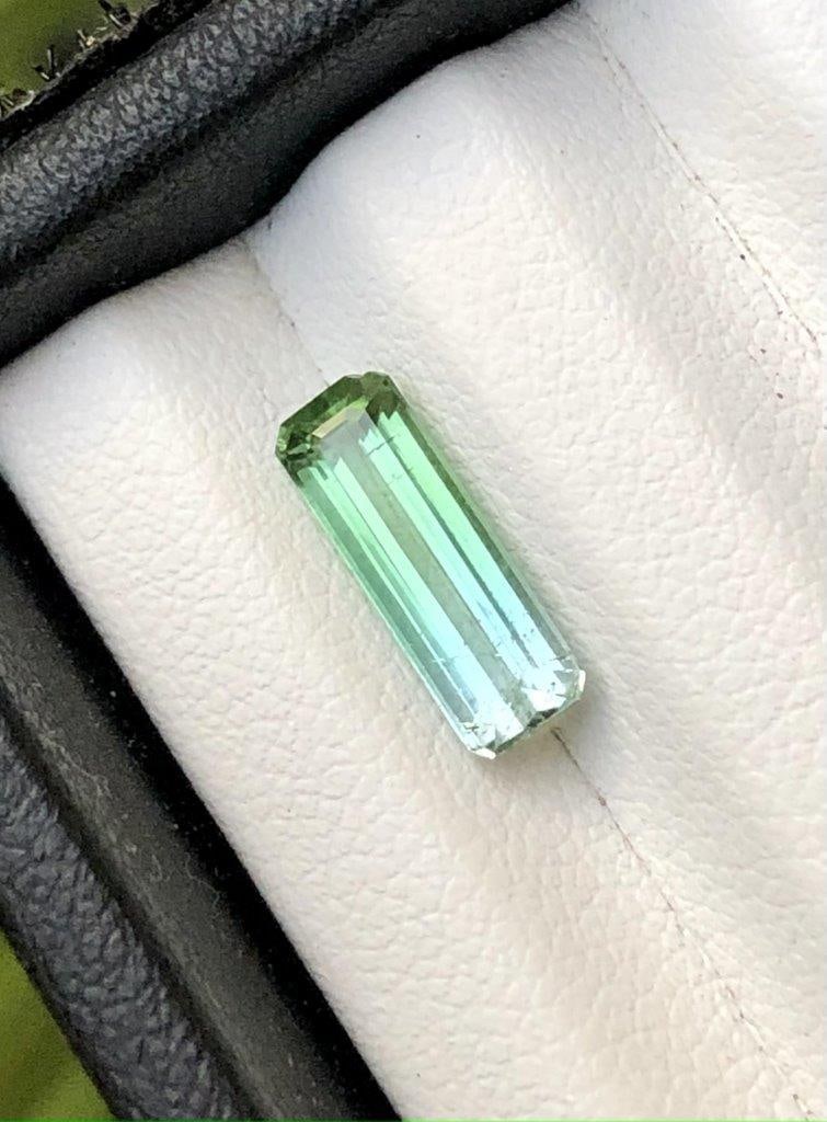 Bi Colour Tourmaline Gemstone - 2.30 Carats - 12X4X4 mm (1 of 6)