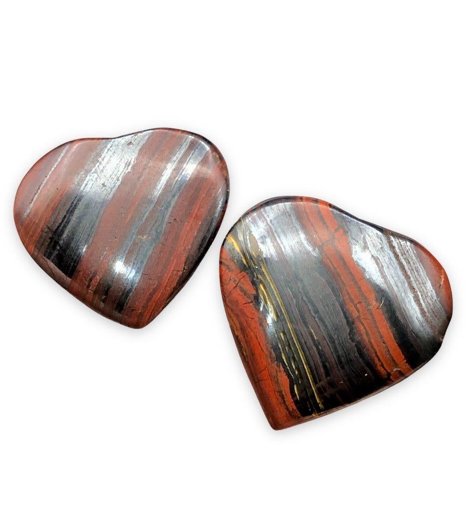 Tiger Iron stone Hearts: Tiger Iron stone HeartsShipping Rate: $23.00 .shipping rates are determined by Parcel weight and destination.Combined shipping: We offer combine shipping on multiple items purchased to reduce