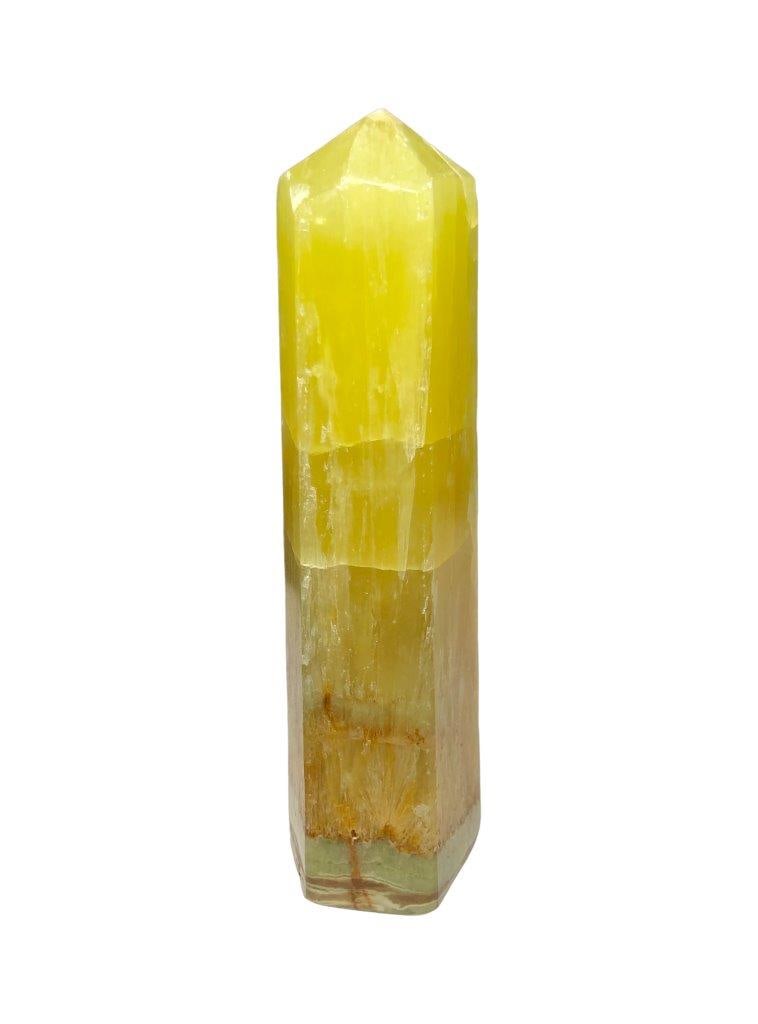 Banded Calcite Healing Tower - 283 Gams - 13.5X3X2 mm: Banded Calcite Healing Tower - 283 Gams - 13.5X3X2 mmShipping Rate: $36.00 .shipping rates are determined by Parcel weight and destination.Combined shipping: We offer combine shipping on multiple
