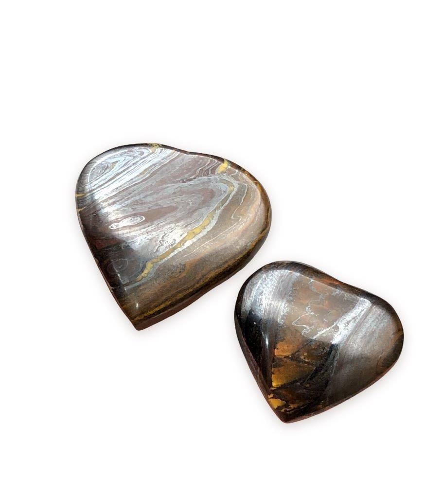 Healing Paired Tiger Iron Hearts: Healing Paired Tiger Iron HeartsShipping Rate: $23.00 .shipping rates are determined by Parcel weight and destination.Combined shipping: We offer combine shipping on multiple items purchased to reduce
