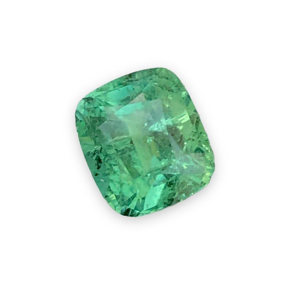 Greenish Blue Natural Tourmaline - 2.35 Carats - 8X7X6 mm (1 of 2)