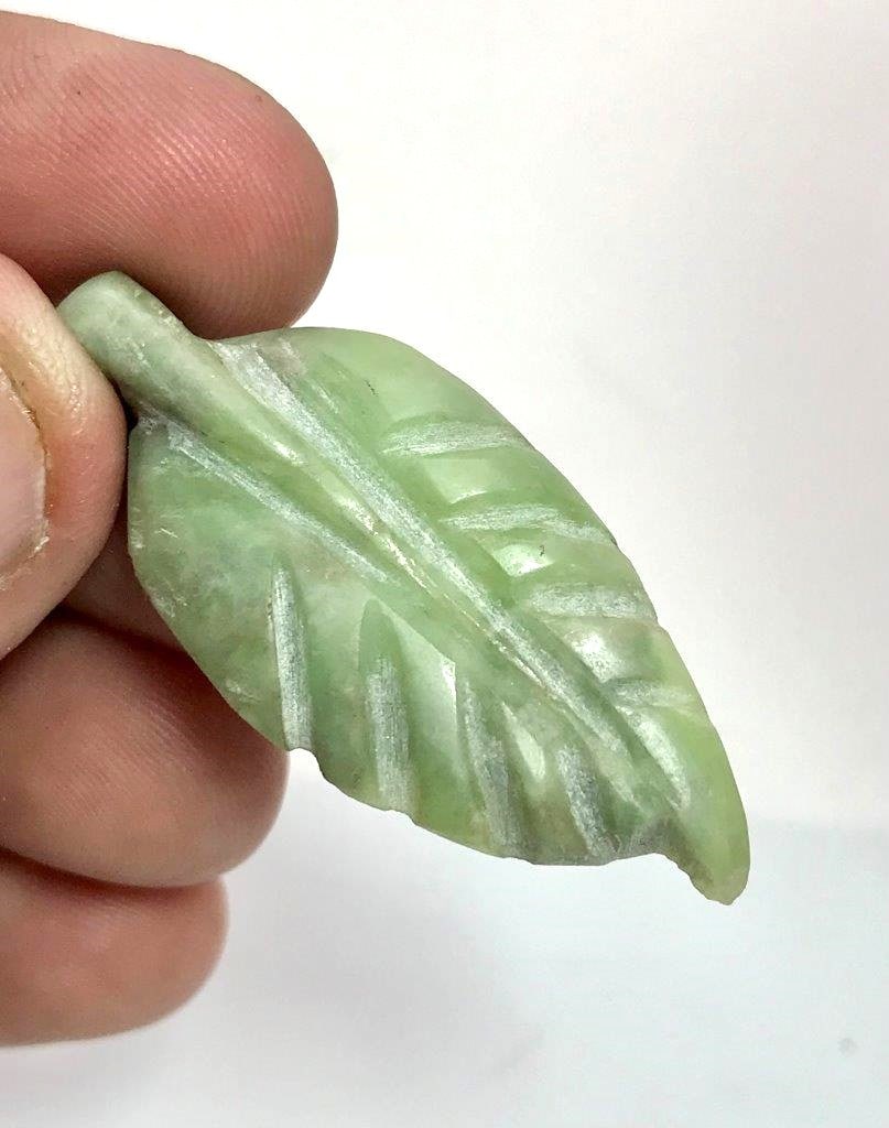 Serpentine Healing Leaf Carving Natural Gemstone Crystal Decor: Serpentine Healing Leaf Carving Natural Gemstone Crystal Decor Shipping: $23.00. Shipping rates are determined by Parcel weight and destination.