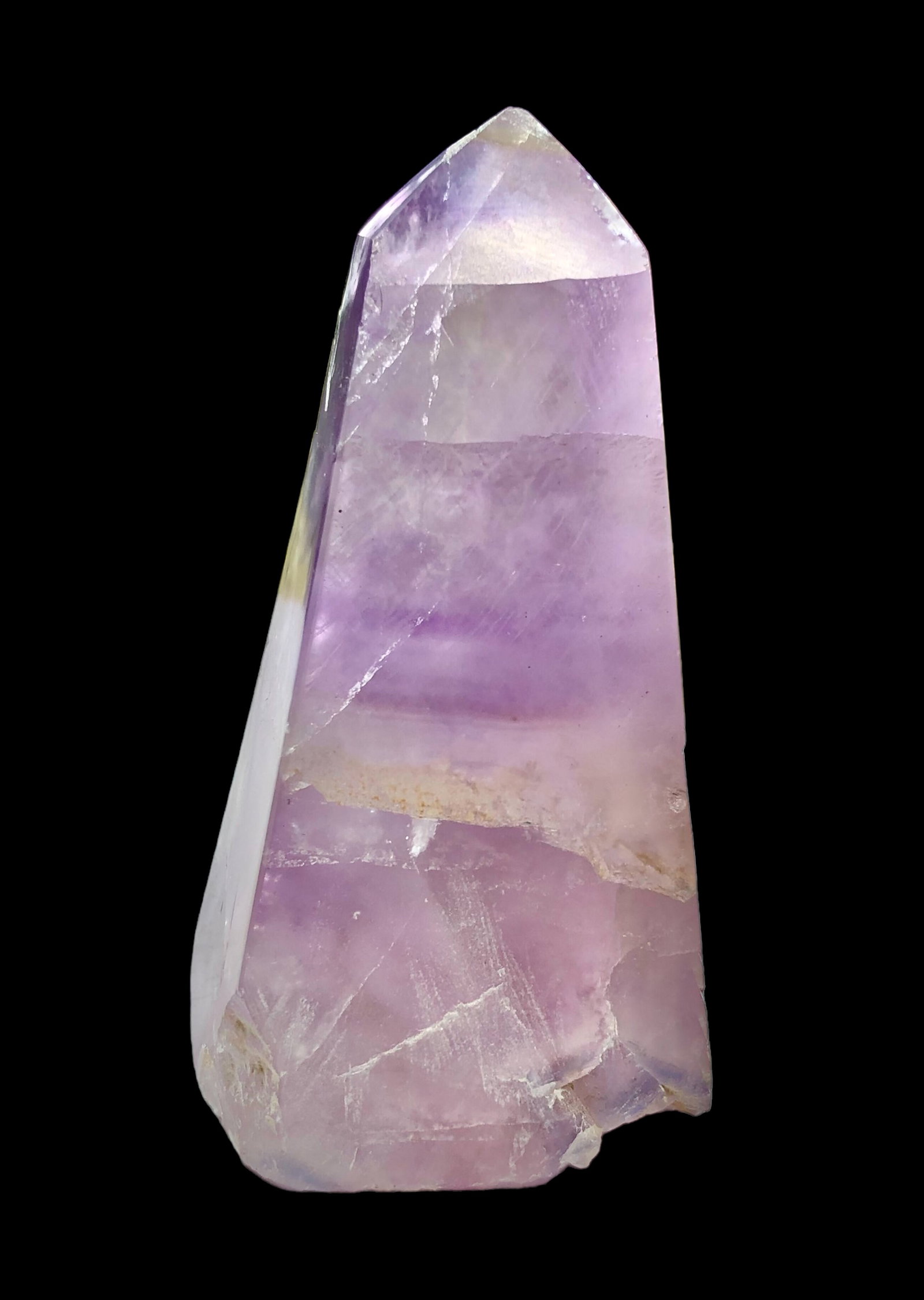 Fluorite Tower Point, Natural Gemstone Tower, Crystal Obelisk Wand (1 of 4)