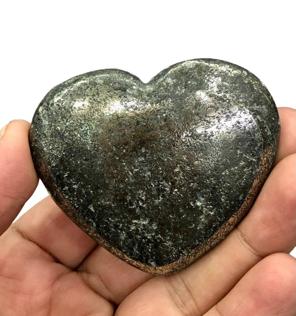 Rare Pyrite Heart - 50 Grams: Rare Pyrite Heart - 50 Grams Shipping: $23.00. Shipping rates are determined by Parcel weight and destination.