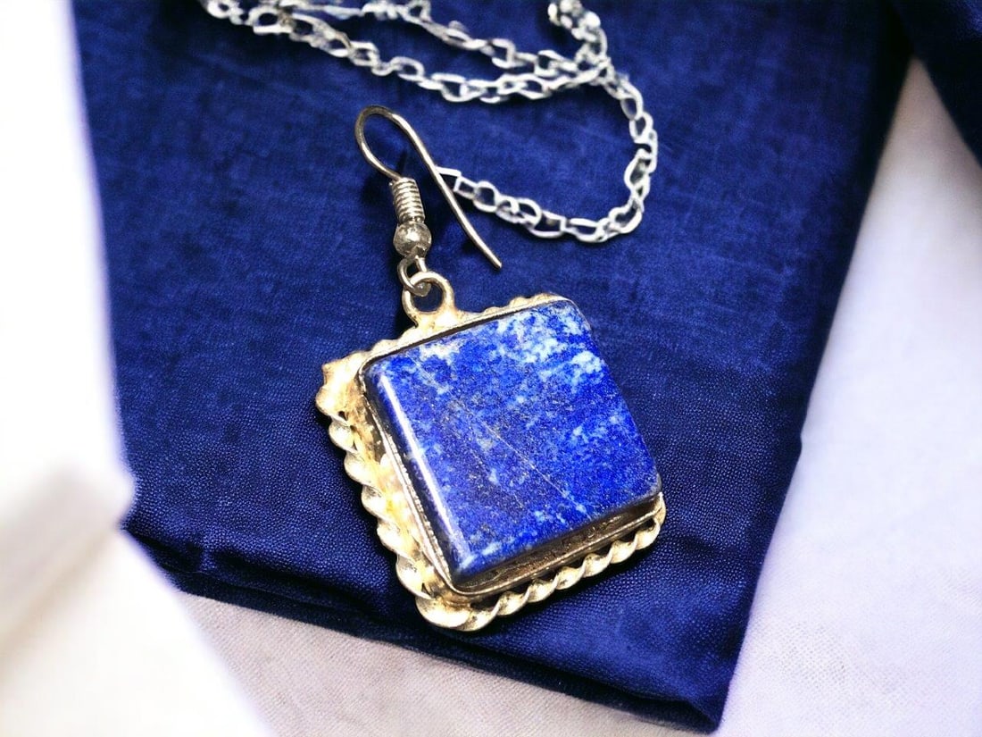 Lapis Jewelry - Lapis Lazuli Pendant: Lapis Jewelry - Lapis Lazuli Pendant Shipping: $20.00. Shipping rates are determined by Parcel weight and destination.