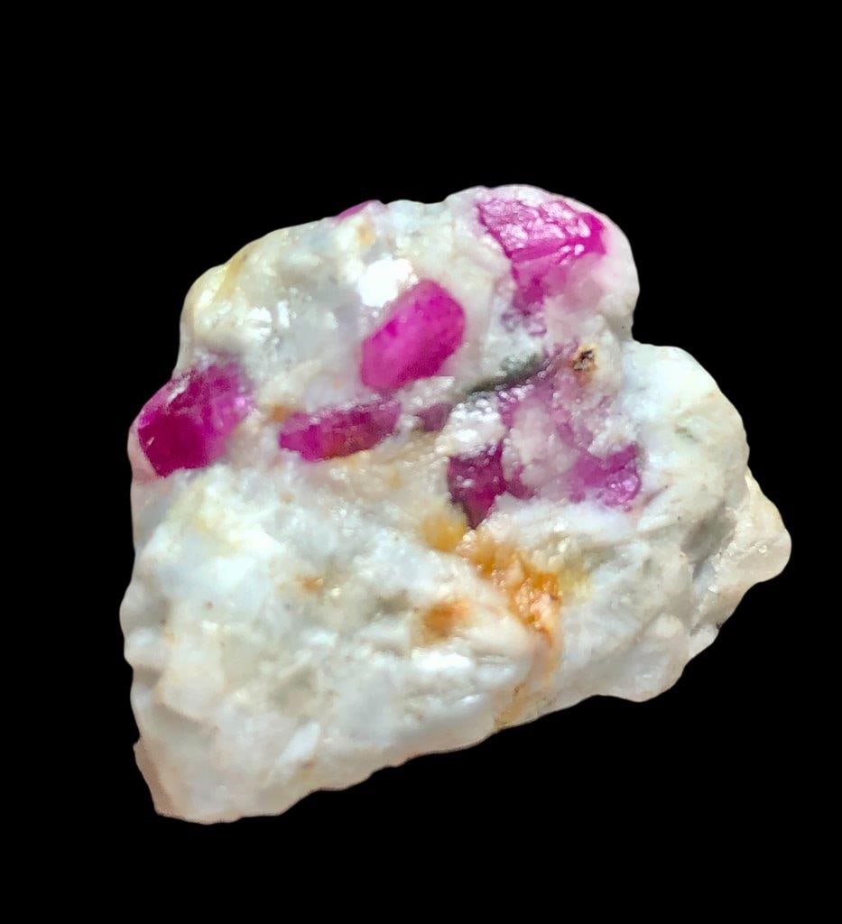 6.88 Grams Beautiful Ruby Crystals On Matrix - 20X21X10 mm: 6.88 Grams Beautiful Ruby Crystals On Matrix - 20X21X10 mmShipping Rate: 23$ .shipping rates are determined by Parcel weight and destination.Combined shipping: We offer combine shipping on multiple it