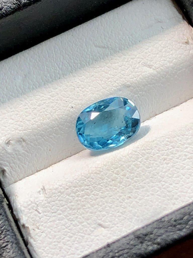 3.15 Carats Natural Zircon Gemstone - 9X7X4 mm (1 of 4)
