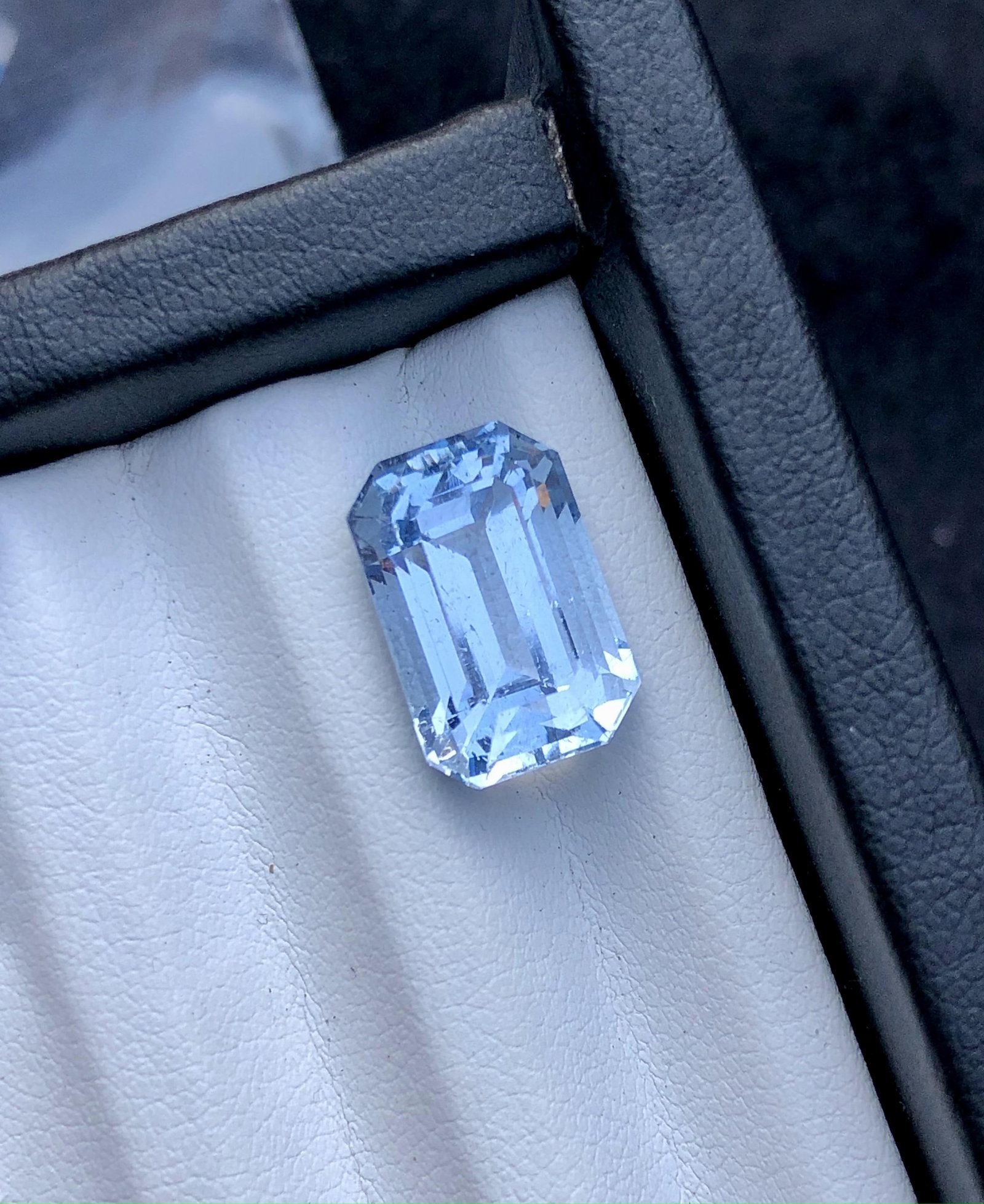 Emerald Cut Natural Ghoshanite Gemstone - 7.30 Carats - 14X9X8 mm: Emerald Cut Natural Ghoshanite Gemstone - 7.30 Carats - 14X9X8 mm Shipping Rate: FREE SHIPPINGshipping rates are FREE WORLDWIDECombined shipping: We offer combine shipping on multiple items purchased 