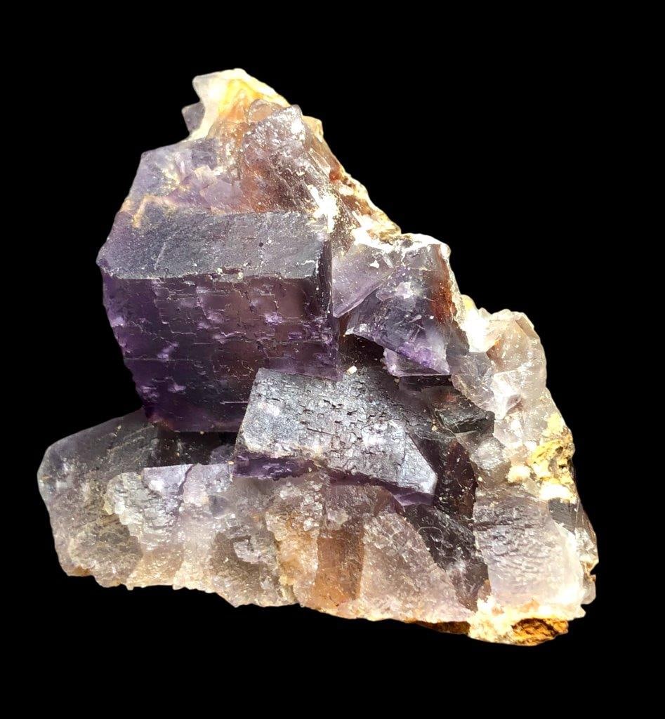 120 Grams Beautiful Cubic Purple Fluorite Mineral From Pakistan (1 of 3)