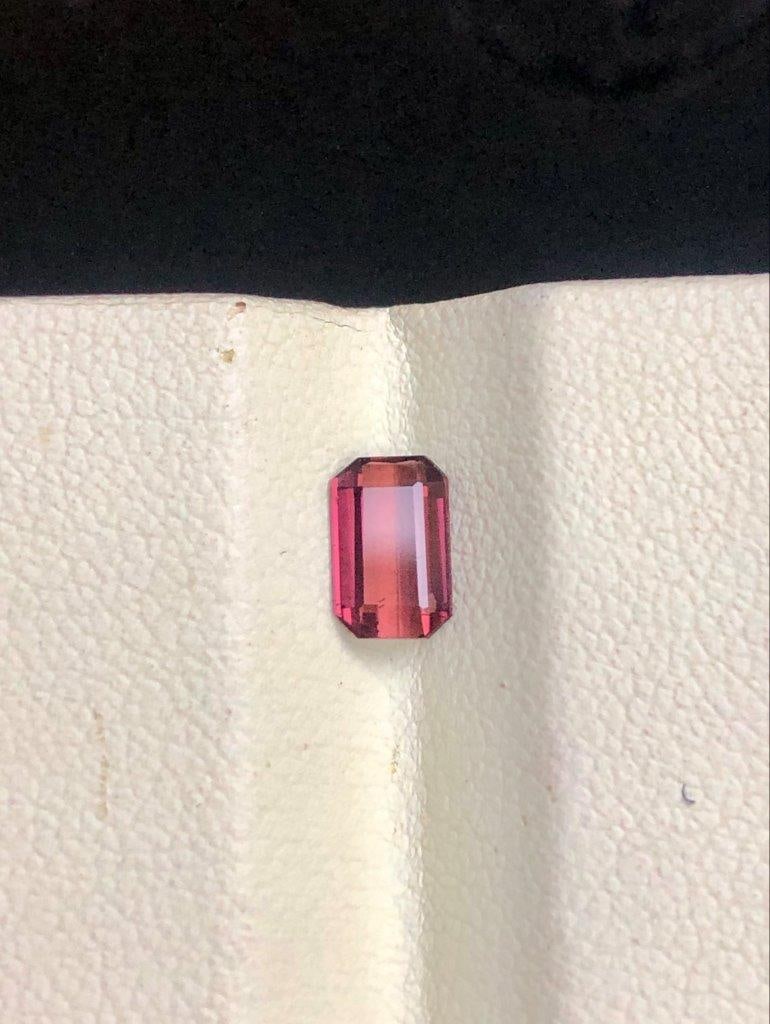 0.80 Carats Natural rubelite Tourmaline loose Gemstone - 7X5X3 mm: 0.80 Carats Natural rubelite Tourmaline loose Gemstone - 7X5X3 mm Shipping: