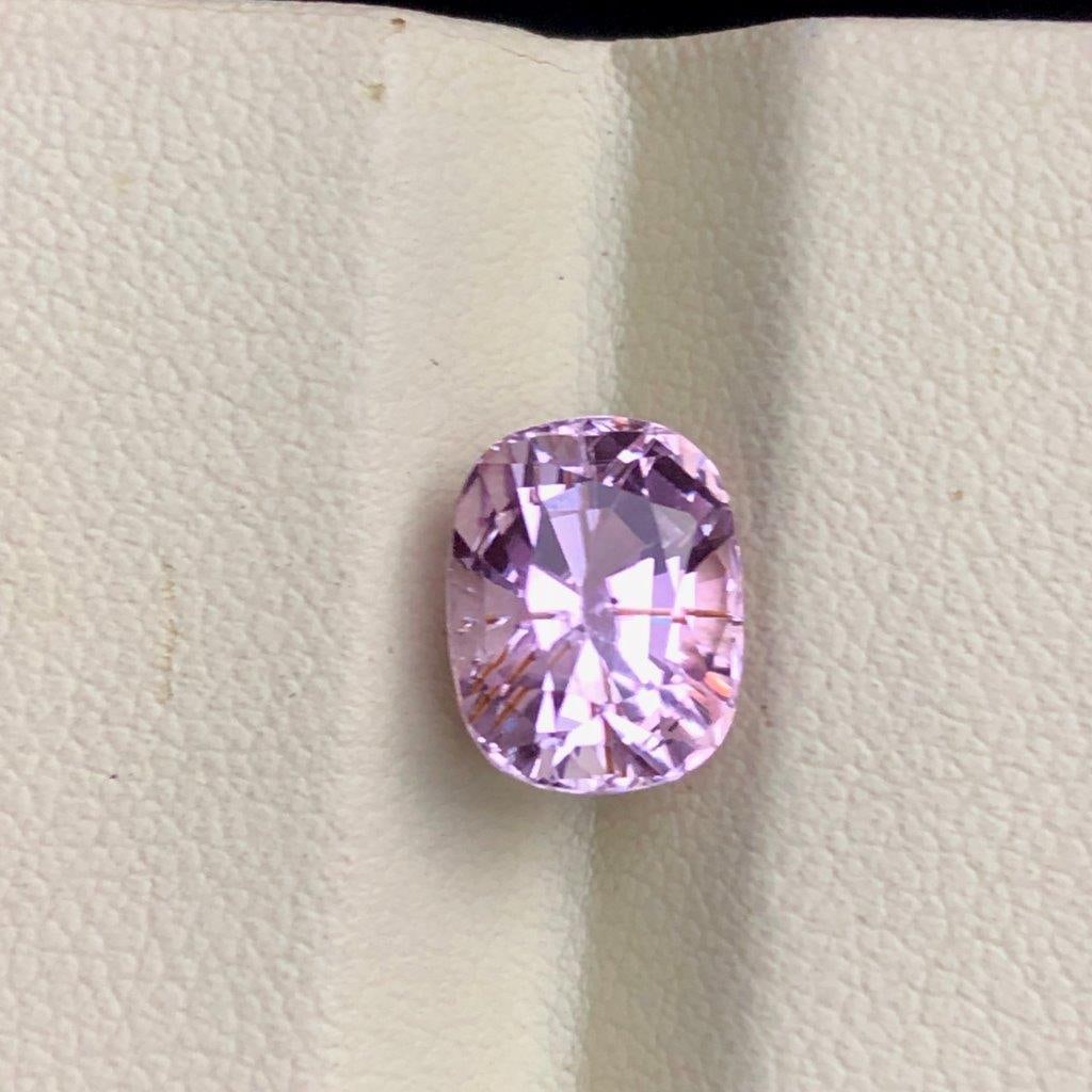Rare Natural Afghan Baby Pink Kunzite Collector Gemstone 4.10 Crts 10X8X7.5 mm: Rare Natural Afghan Baby Pink Kunzite Collector Gemstone 4.10 Crts 10X8X7.5 mmShipping: