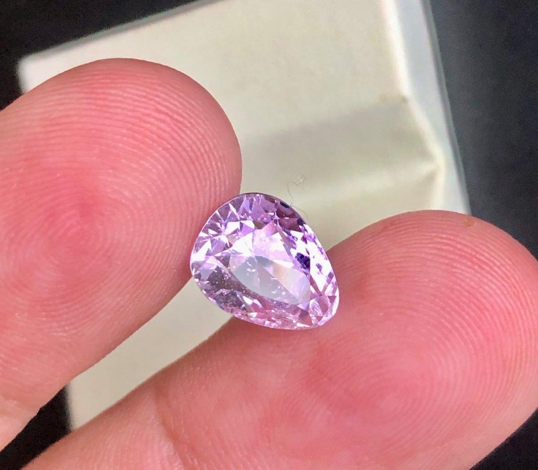 3.55 Carats Premium Afghan Baby Pink Kunzite Natural Collector Stone 10X8X7 mm: 3.55 Carats Premium Afghan Baby Pink Kunzite Natural Collector Stone 10X8X7 mmShipping:
