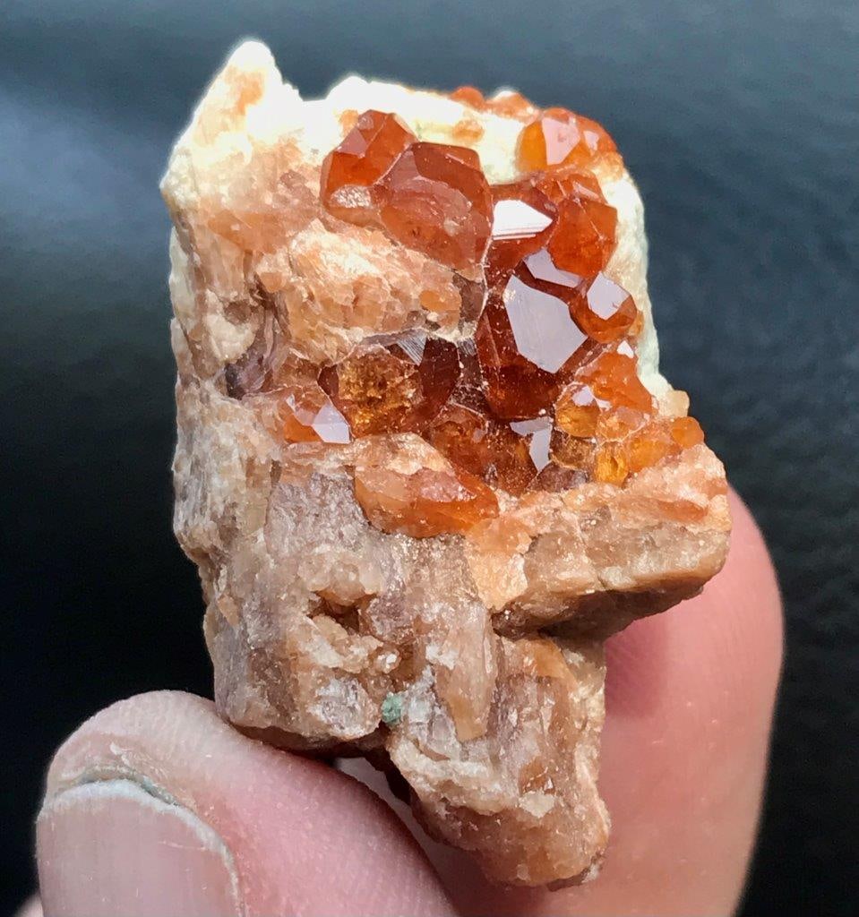 Spessartite Garnet Mineral - SPECIMEN - 12 GRAMS - 32X20X15 mm: Spessartite Garnet Mineral - SPECIMEN - 12 GRAMS - 32X20X15 mm Shipping Rate: 23$ .shipping rates are determined by Parcel weight and destination.Combined shipping: We offer combine shipping on multip
