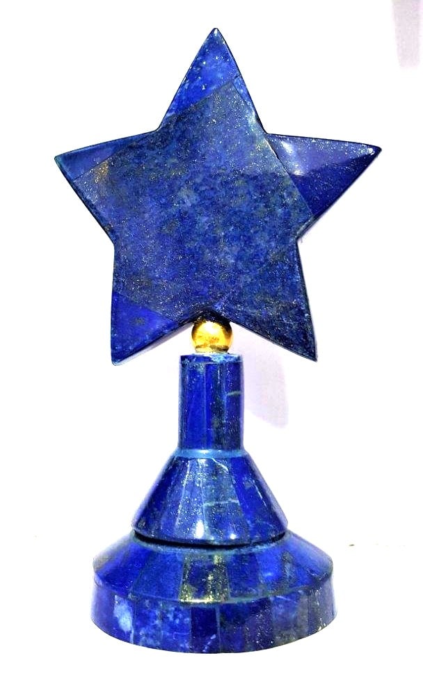 Very Fine Quality Lapis Lazuli Table Clock - 3