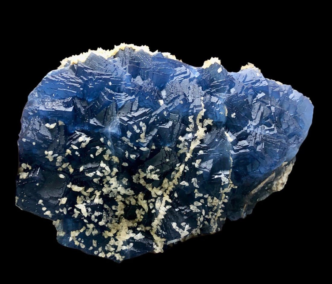 Museum-Grade 10kg Deep Blue Fluorite Crystal Specimen | Rare Jumbo Statement Mineral (1 of 7)