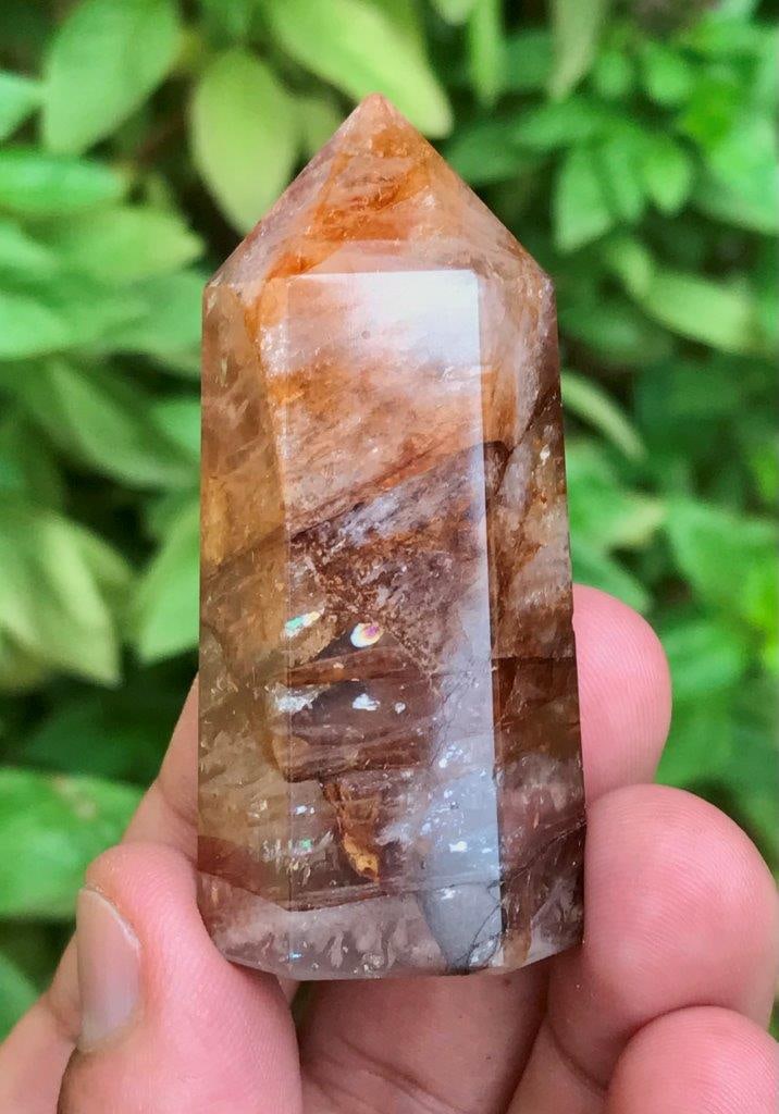 Golden Healer Quartz Tower Natural Fire Quartz Crystal Point - 64.31 Grams - 64X25X23 mm: Golden Healer Quartz Tower Natural Fire Quartz Crystal Point - 64.31 Grams - 64X25X23 mm Shipping: $30.00. Shipping rates are determined by Parcel weight and destination.