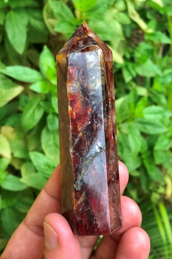 Natural Fire Quartz Tower Golden Healer Crystal for Healing & Decor - 108.56 Grams - 97X25X20 mm: Natural Fire Quartz Tower Golden Healer Crystal for Healing & Decor - 108.56 Grams - 97X25X20 mm Shipping: $30.00. Shipping rates are determined by Parcel weight and destination.