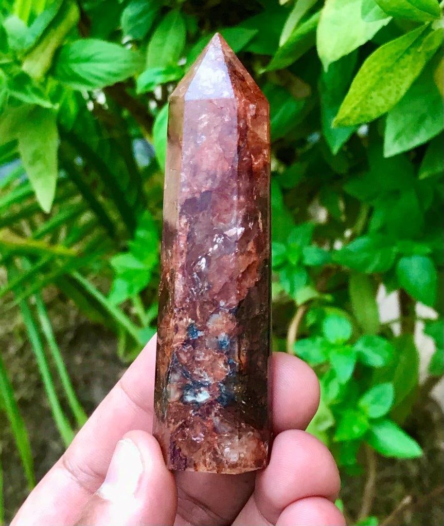 Natural Golden Healer Fire Quartz Tower Premium Healing Crystal Point - 69.32 Grams - 87X19X17 mm: Natural Golden Healer Fire Quartz Tower Premium Healing Crystal Point - 69.32 Grams - 87X19X17 mm Shipping: $30.00. Shipping rates are determined by Parcel weight and destination.