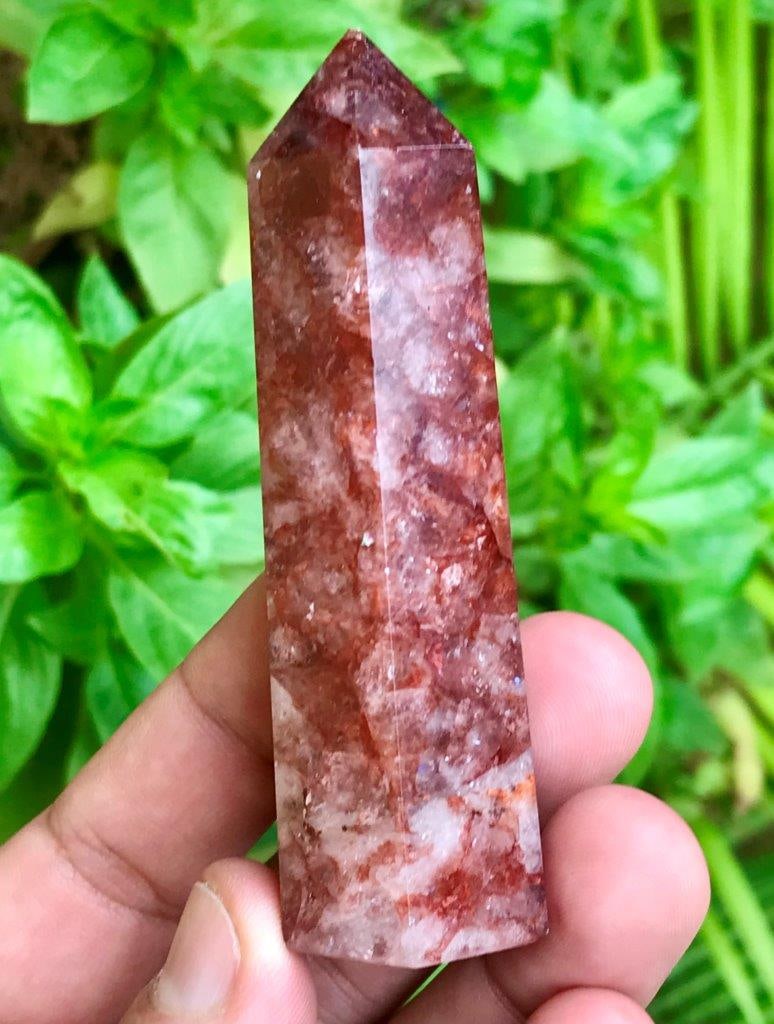 Premium Natural Golden Healer Quartz Tower Stunning Crystal Point - 80.62 Grams - 82X24X18 mm: Premium Natural Golden Healer Quartz Tower Stunning Crystal Point - 80.62 Grams - 82X24X18 mm Shipping: $30.00. Shipping rates are determined by Parcel weight and destination.