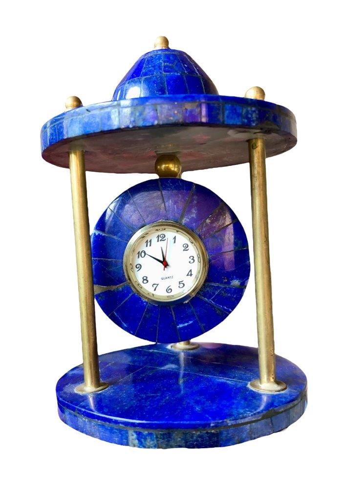 AAA Quality Lapis Table Clock - 700 Grams - 2