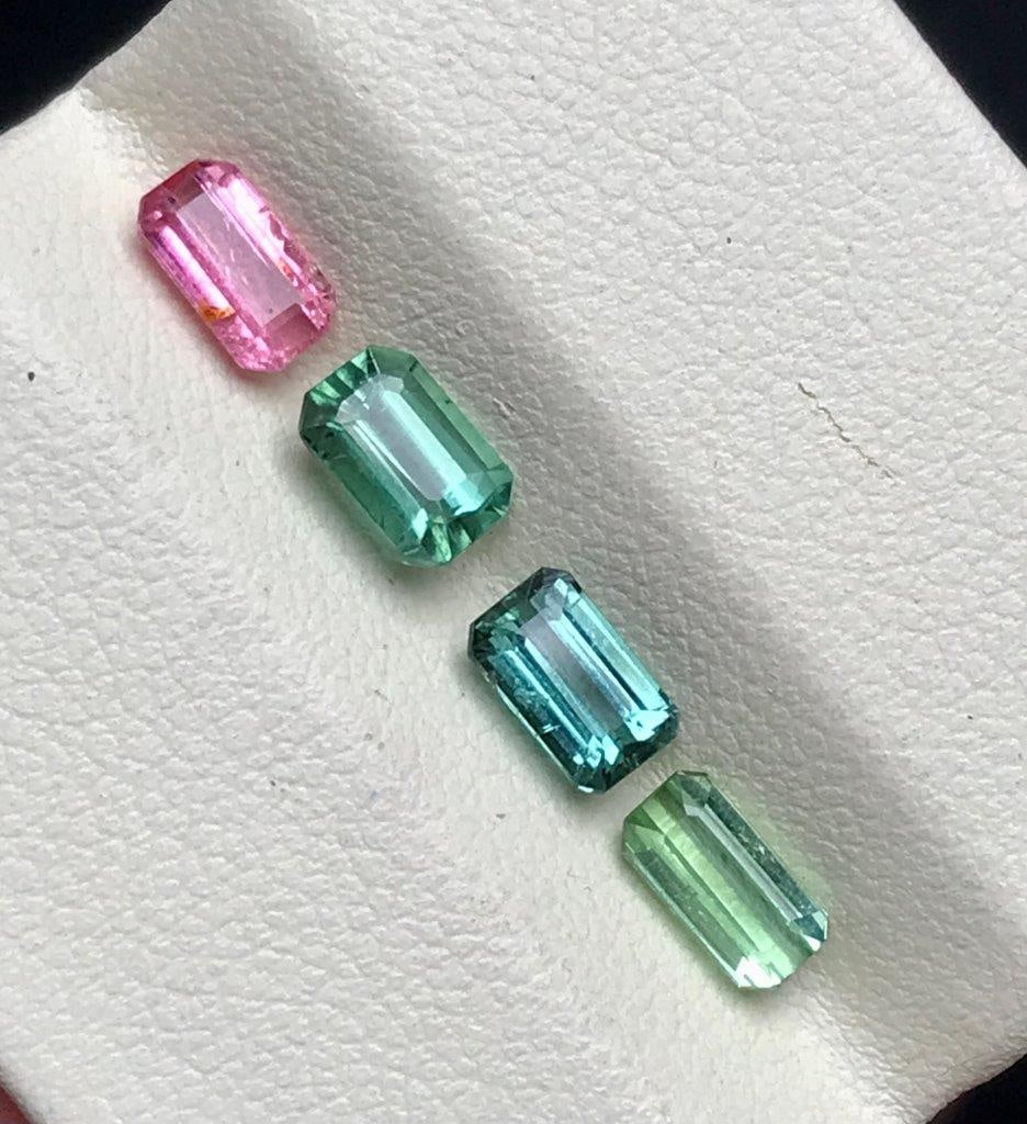3.05 Carats Small Natural Tourmaline Gemstone Lot Colorful Mixed Loose Stones: 3.05 Carats Small Natural Tourmaline Gemstone Lot Colorful Mixed Loose Stones Shipping: