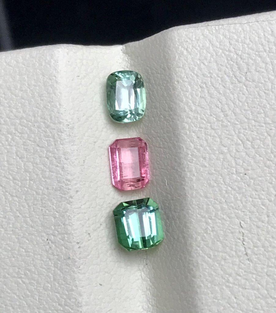 1.80 Carats Natural Colorful Tourmaline Loose Gemstone Lot Mixed Small Stones: 1.80 Carats Natural Colorful Tourmaline Loose Gemstone Lot Mixed Small Stones