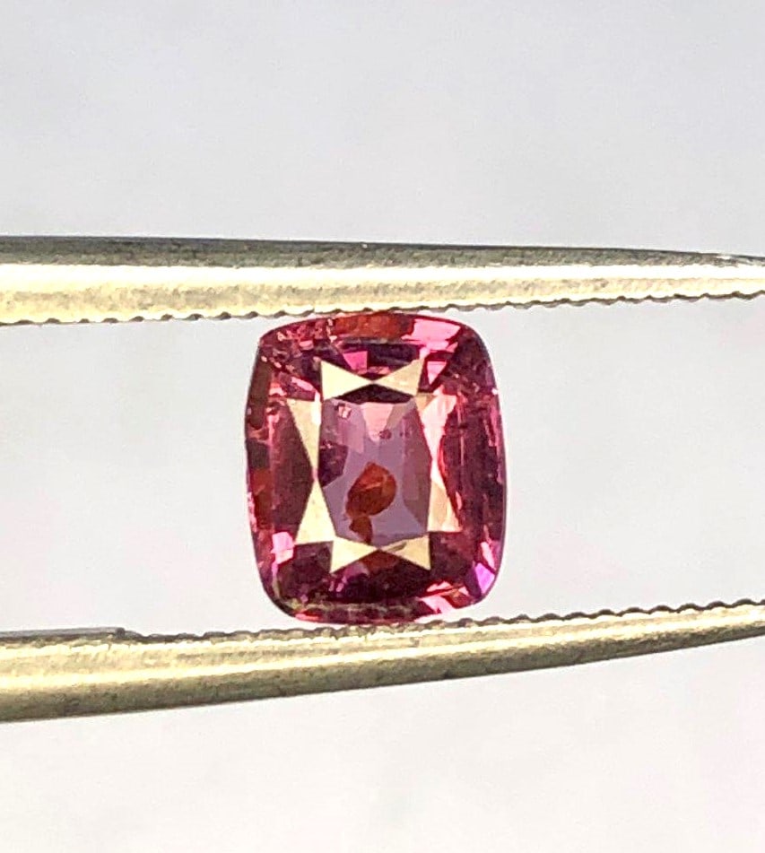 0.70 Carats Natural Ruby Gemstone - 6X5X3 mm: 0.70 Carats Natural Ruby Gemstone - 6X5X3 mm Choose design of your own and we will make it for youWe accept custom order in Sterling Silver, Gold and Platinum in WholeSale PriceColored Gems Diamonds a