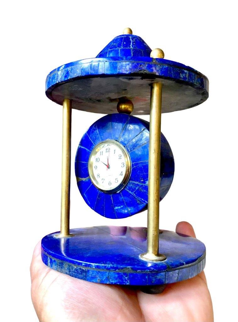 AAA Quality Lapis Table Clock - 700 Grams - 4
