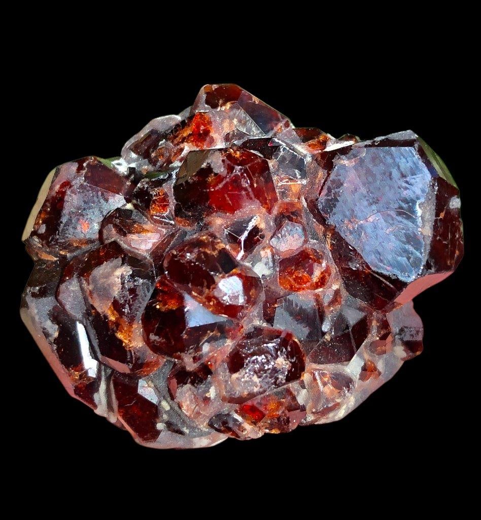73 Grams Natural Garnet Crystals Cluster ? Red Garnet Mineral Specimen for Collection & D?cor -: 73 Grams Natural Garnet Crystals Cluster ? Red Garnet Mineral Specimen for Collection & D?cor - 36X45X30 mm Shipping Rate: FREE SHIPPING .shipping rates are determined by Parcel weight and destination