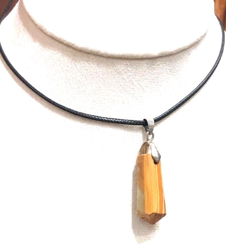 Jasper Pendant Necklace (1 of 3)
